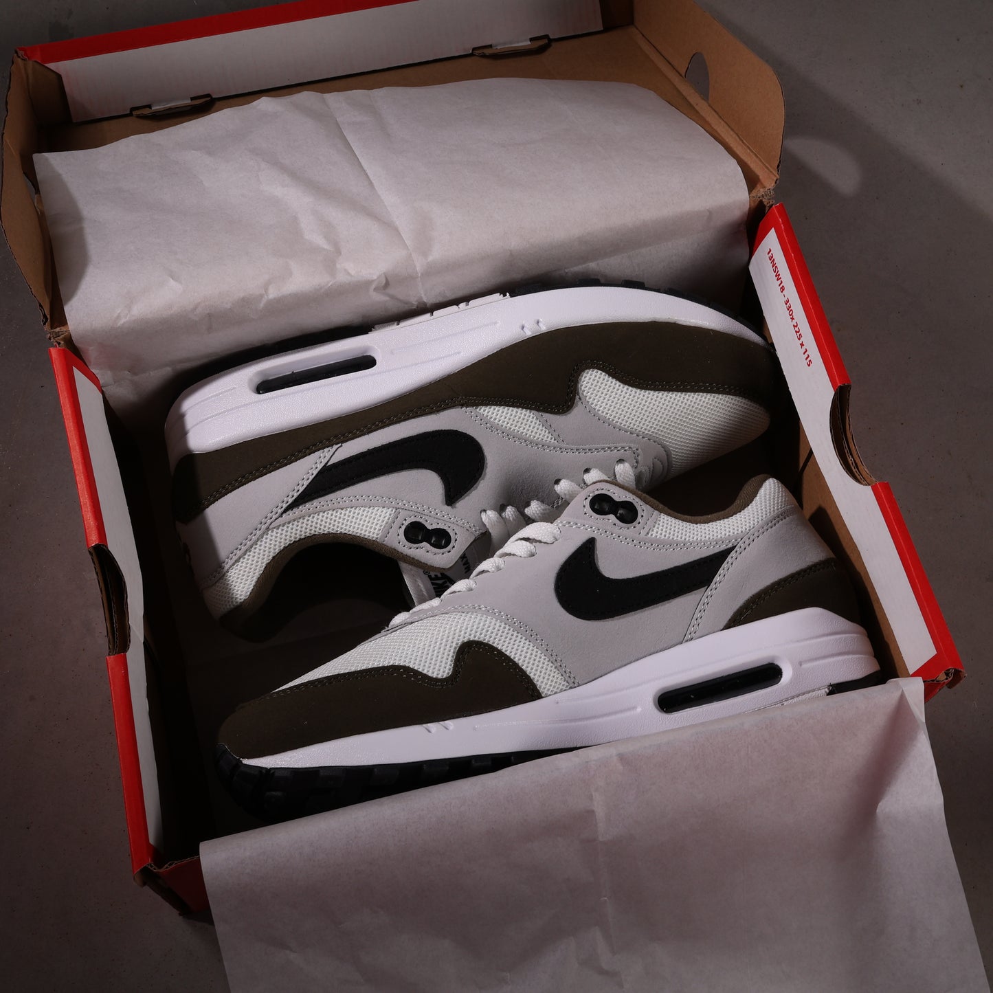 Nike Air Max 1 White Black