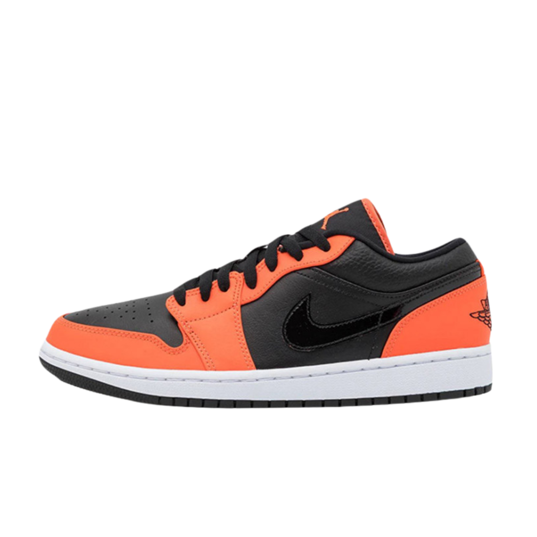 Jordan 1 Low SE Schwarz Turf Orange
