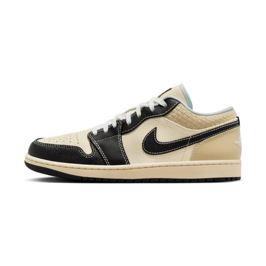 Jordan 1 Low SE Coconut Milk Black Muslin
