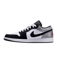 Jordan 1 Low SE White Fire Red Black Matte Silver