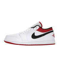 Jordan 1 Low White University Red Black
