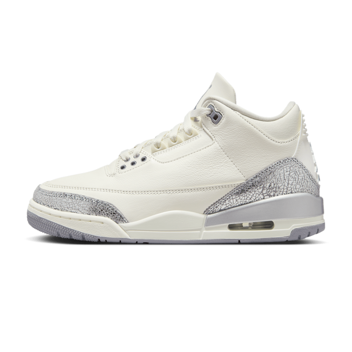 Jordan 3 Retro Sail Cement Gray (Women's)