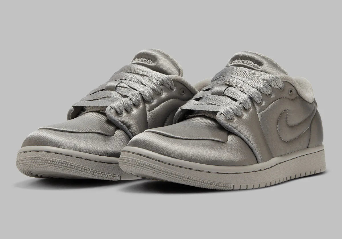 Jordan 1 Low Methode zur Herstellung von Satin Medium Gray