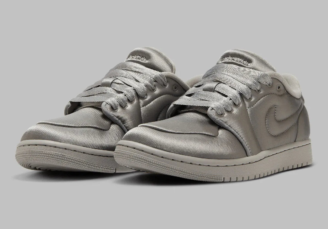 Jordan 1 Low Method of Make Satin Medium Gray