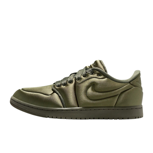 Jordan 1 Low Method of Make Satin Medium Olive