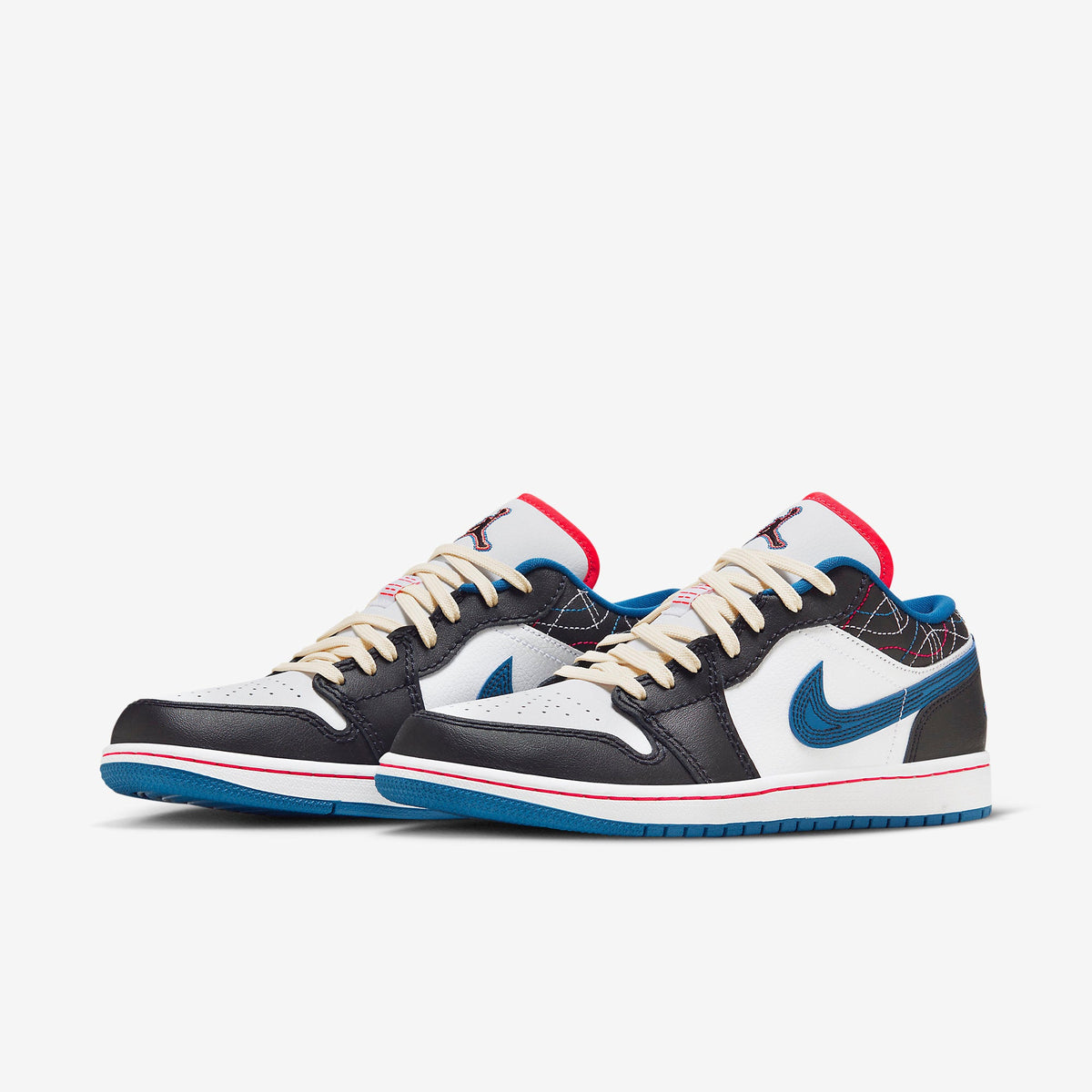 Jordan 1 Low SE Industrial Blue Sashiko