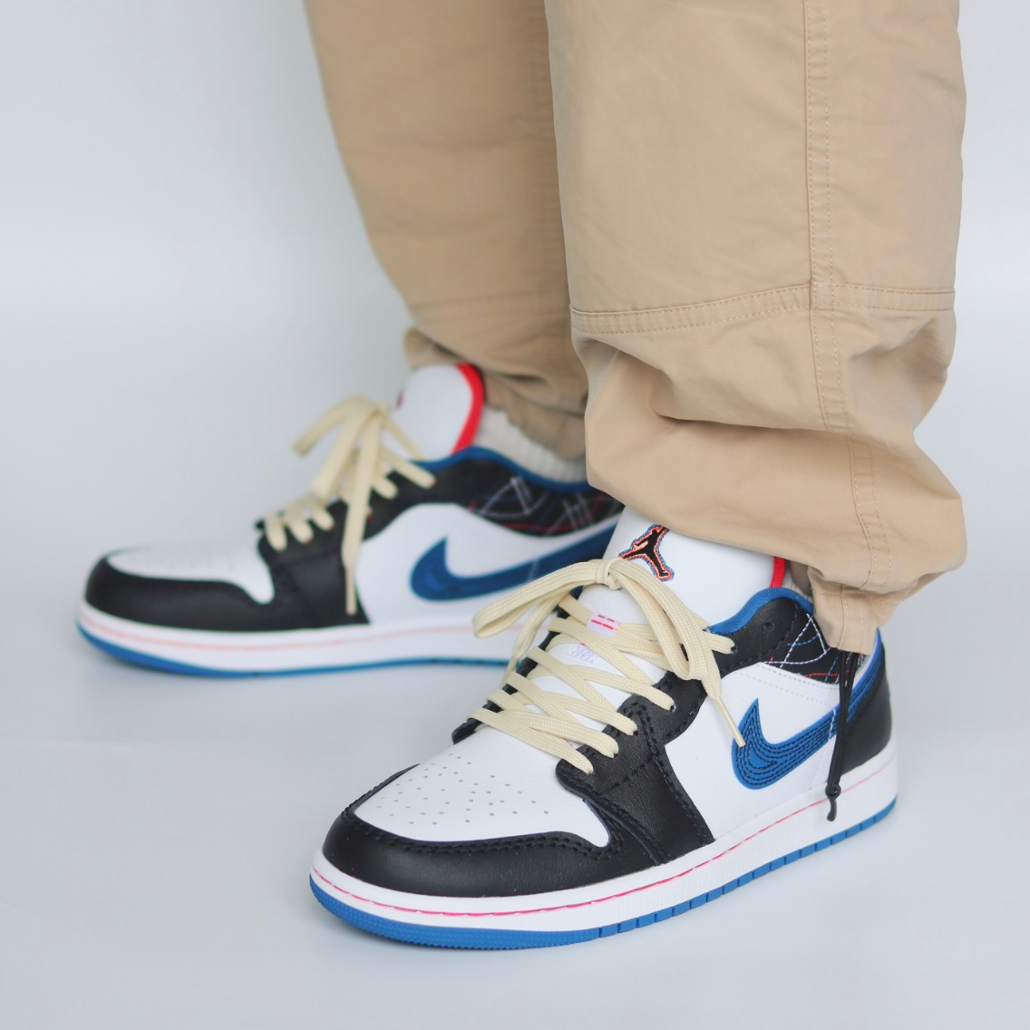 Jordan 1 Low SE Industrial Blue Sashiko