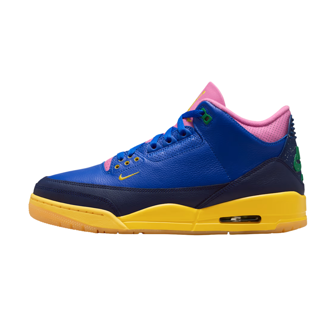 Jordan 3 Retro Brazil zijkant