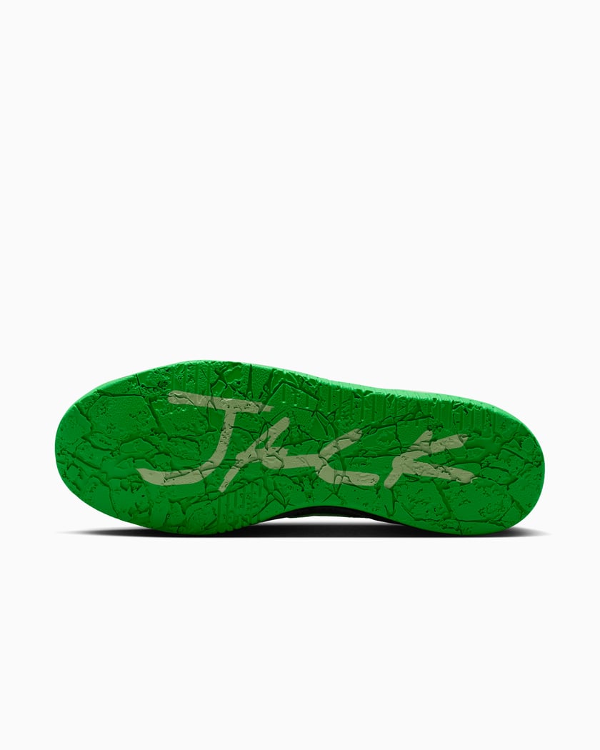 Jordan CJ1 T-Rexx Travis Scott Green Spark detail 7