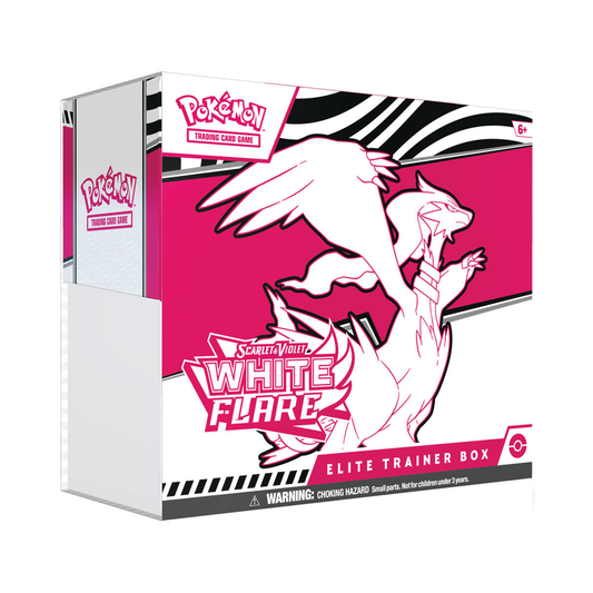 Scarlet en Violet White Flare Elite Trainer Box