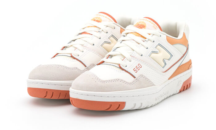 New Balance 550 White Au Lait detail 2