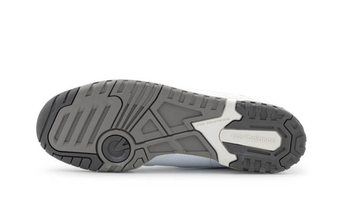 New Balance 550 Weiß Dunkelgrau