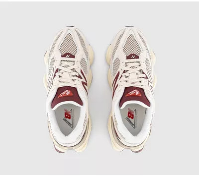 New Balance 9060 Linen Burgundy
