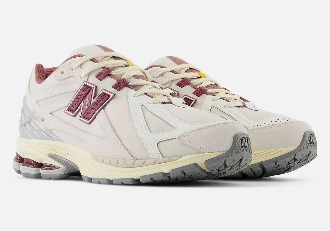 New Balance 1906R Weiß Burgund