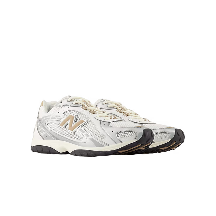 New Balance 204L Silber Metallic Flach Taupe