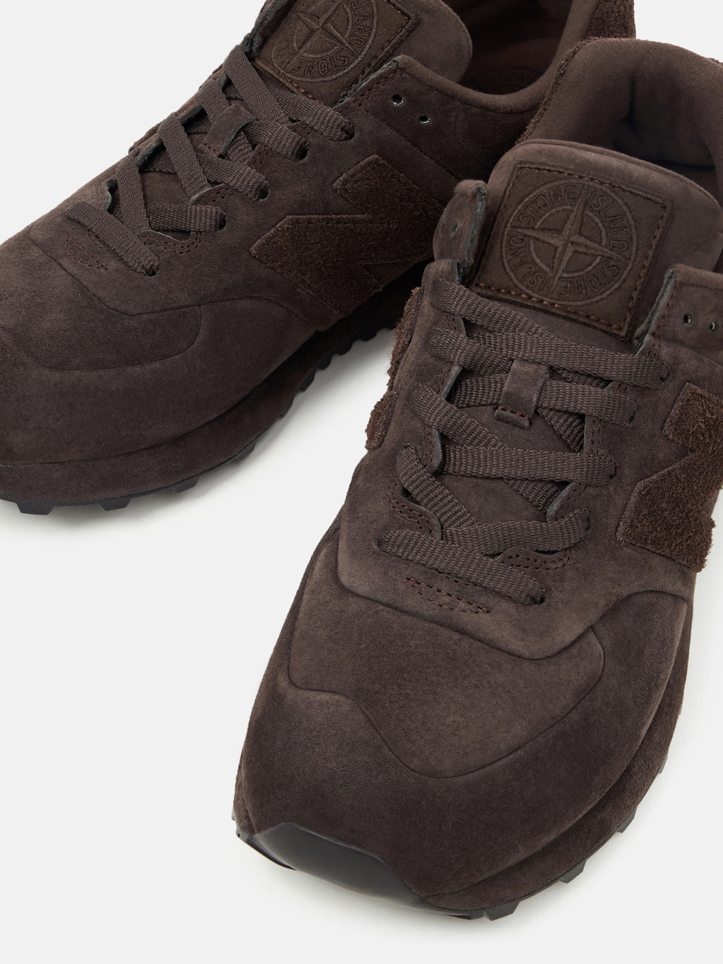 New Balance 574 Legacy Stone Island Ghost Dark Brown