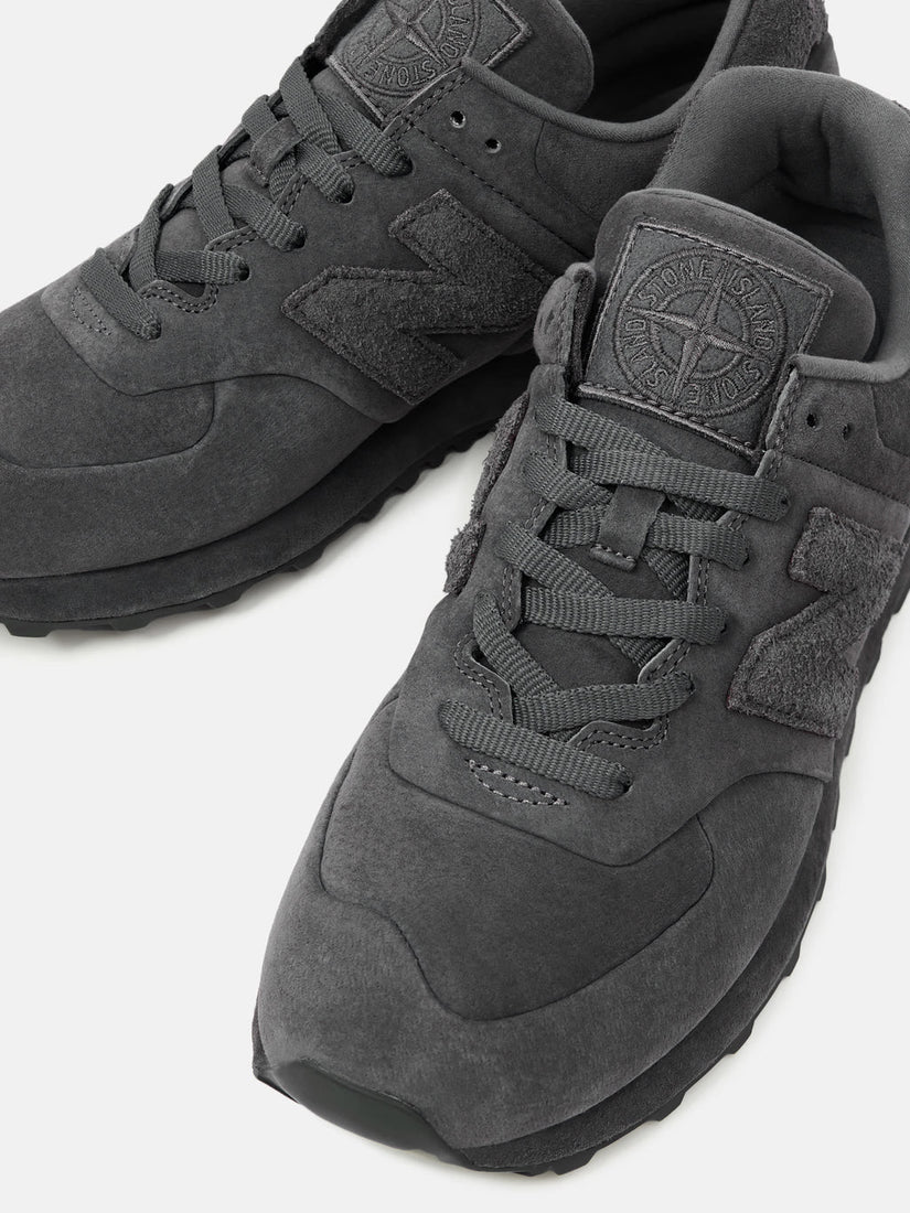 New Balance 574 Legacy Stone Island Ghost Dark Grey