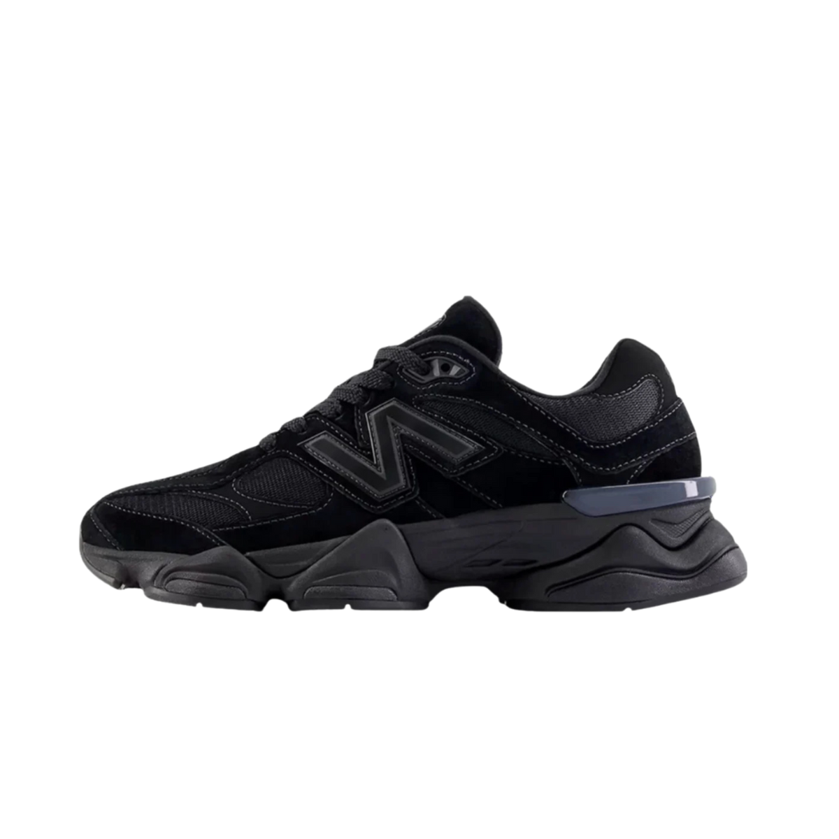New Balance 9060 Dreifach Schwarzes Wildleder