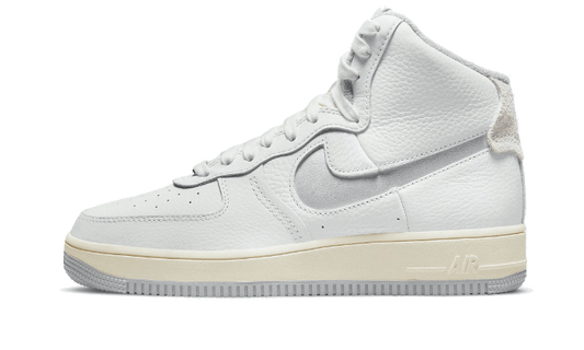 Nike Air Force 1 High Sculpt Weiß Silber