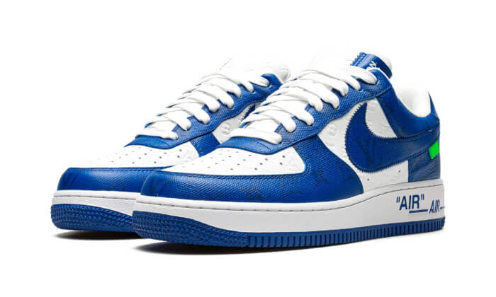 Nike Air Force 1 Low Louis Vuitton Weiß Royal