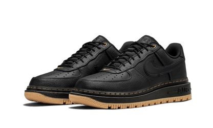 Nike Air Force 1 Low Luxe Schwarzer Gummi
