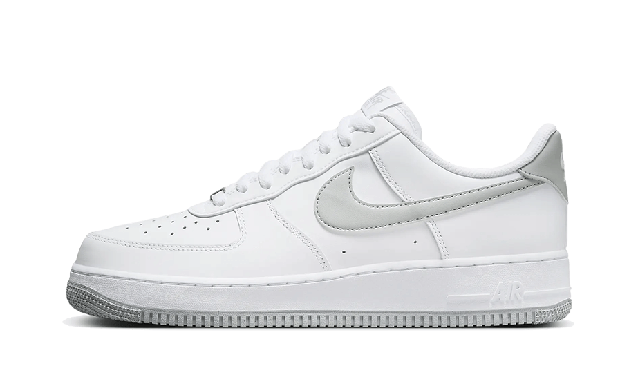 Nike Air Force 1 Low '07 Weiß Hell Rauchgrau