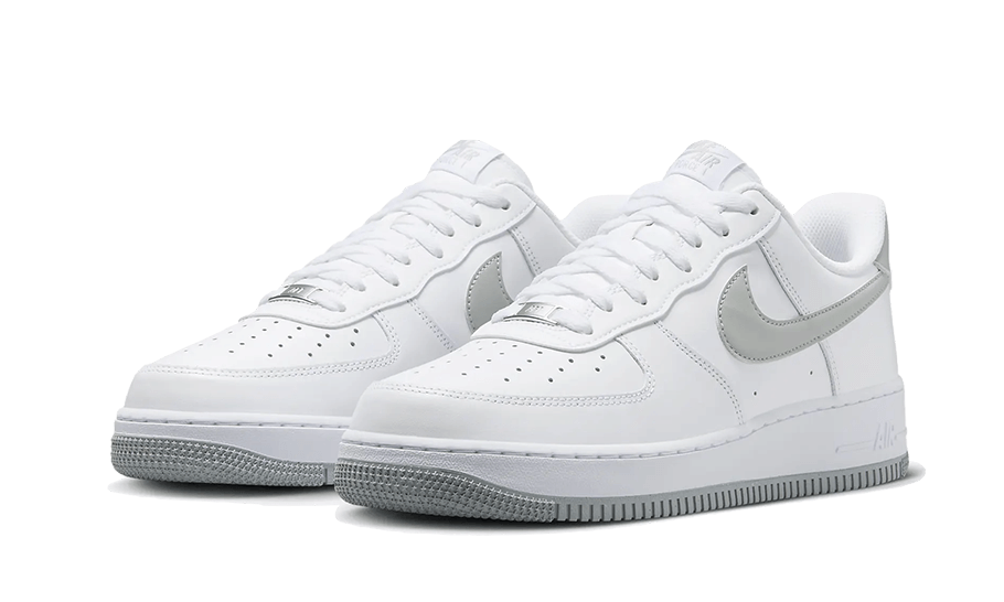 Nike Air Force 1 Low '07 Weiß Hell Rauchgrau