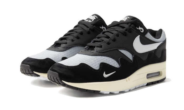 Nike Air Max 1 Patta Schwarz Grau (Sonderbox + Armband)