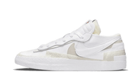 Nike Blazer Low Sacai Weiß Patent