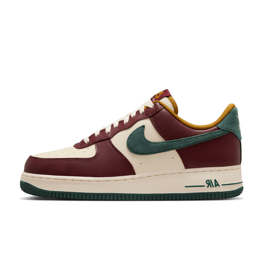 Nike Air Force 1 Low '07 LV8 Dunkel Team Rot Vintage Grün