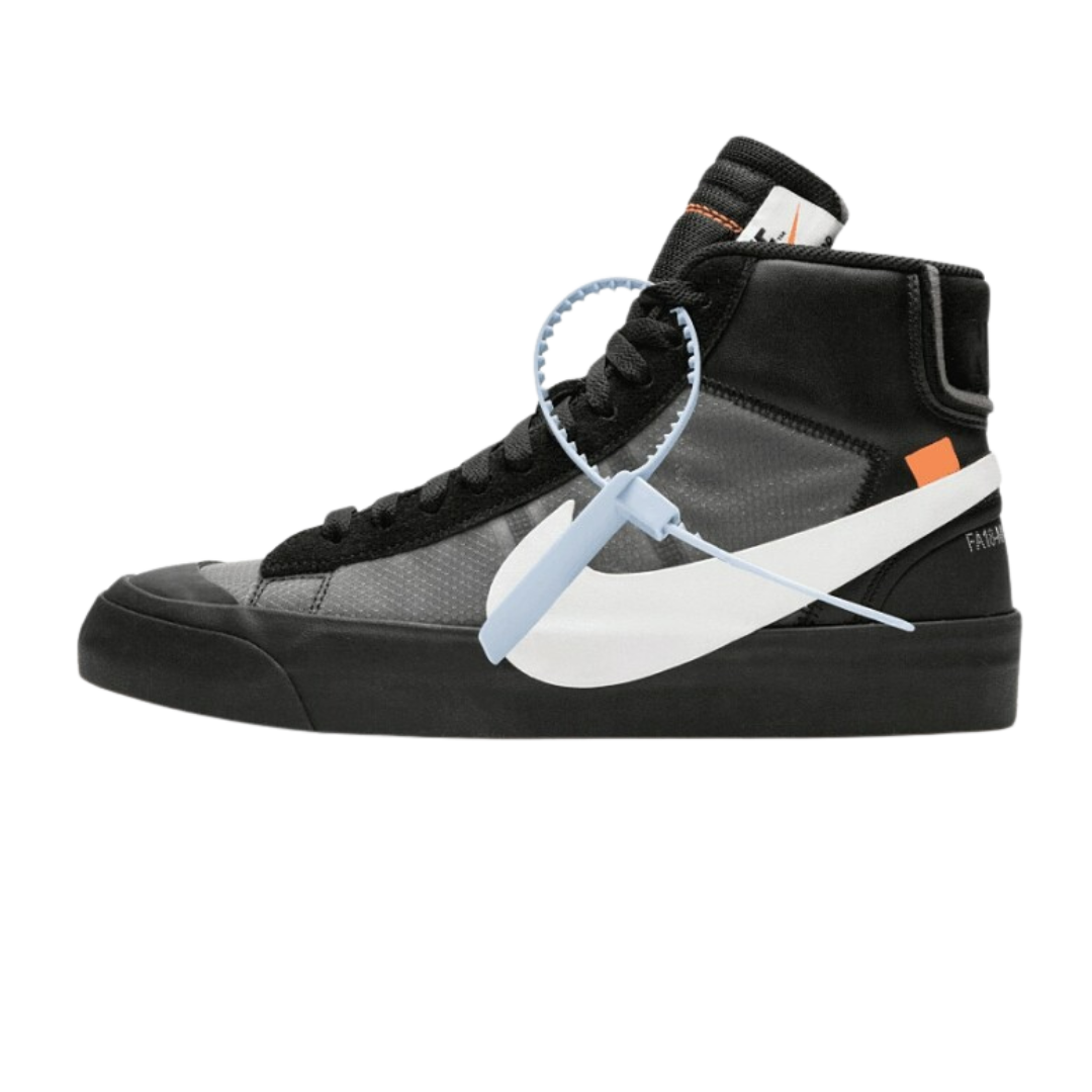 Nike Blazer Mid Off-White Grim Reaper zijkant