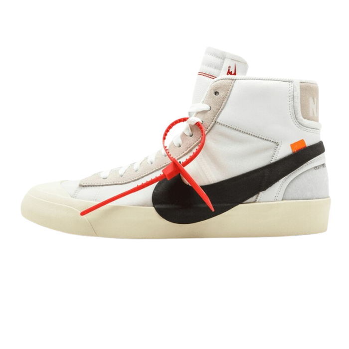 Nike Blazer Mid Off-White zijkant