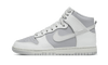 Nike Dunk High Retro Grau Weiß