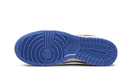 Nike Dunk Low Light Iron Ore Red Blue