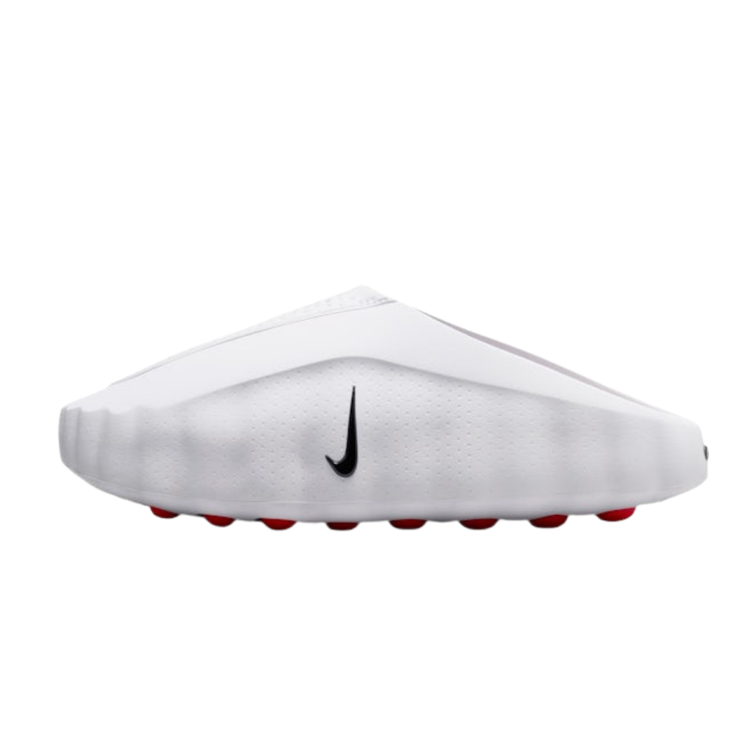 Nike Mind 001 Slide White Speed Red detail 1