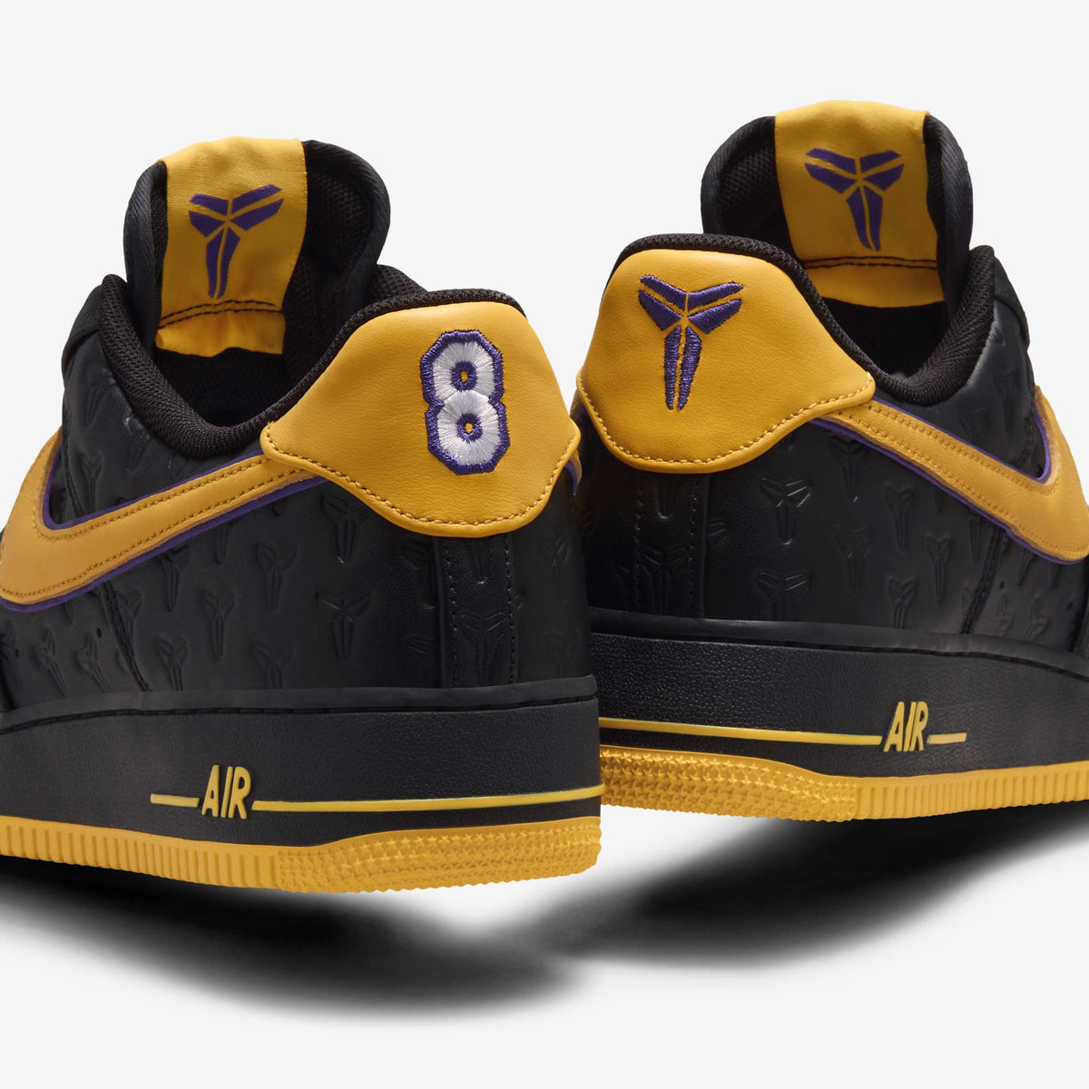 Nike Air Force 1 Low Kobe Bryant Lakers Away (nummerierte Auflage von 8000)