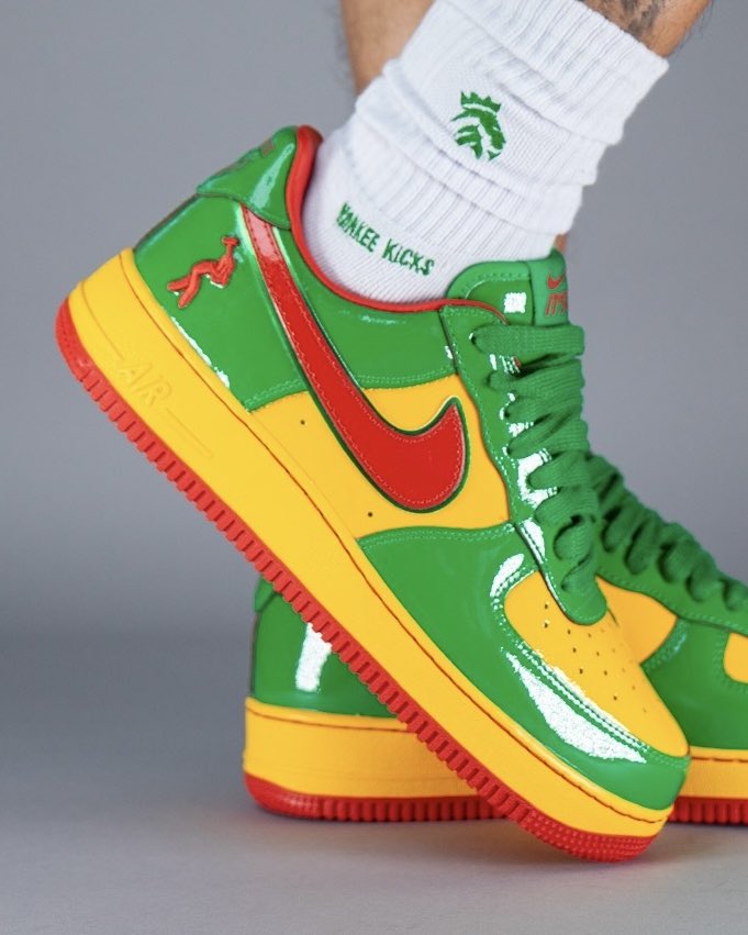 Nike Air Force 1 Low Lil Yachty Concrete Jungen Glücksgrün
