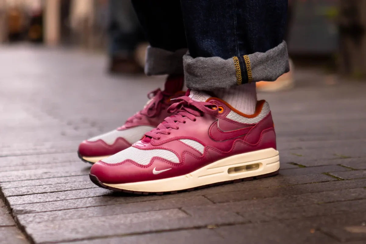 Nike Air Max 1 Patta Rush Maroon (ANGEBOT)