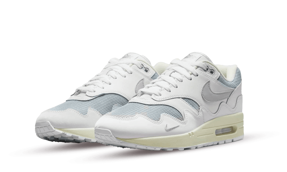 Nike Air Max 1 Patta Waves Weiß Silber
