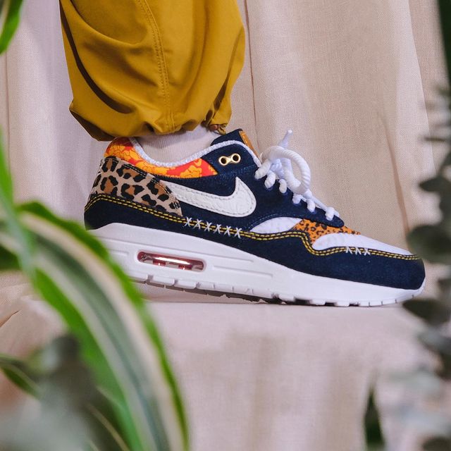 Nike Air Max 1 Premium Denim Leopard (SALE)