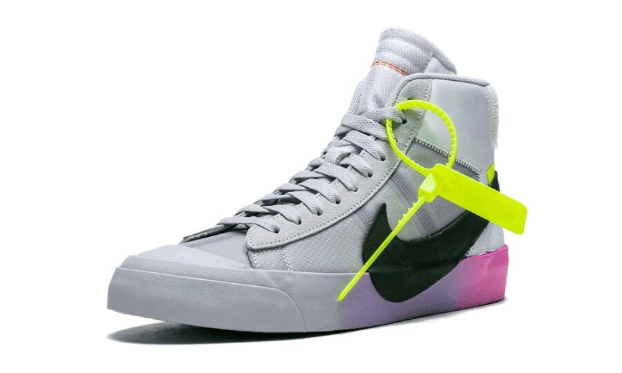 Nike Blazer Mid Off-White Wolf Grey Serena Queen detail 4