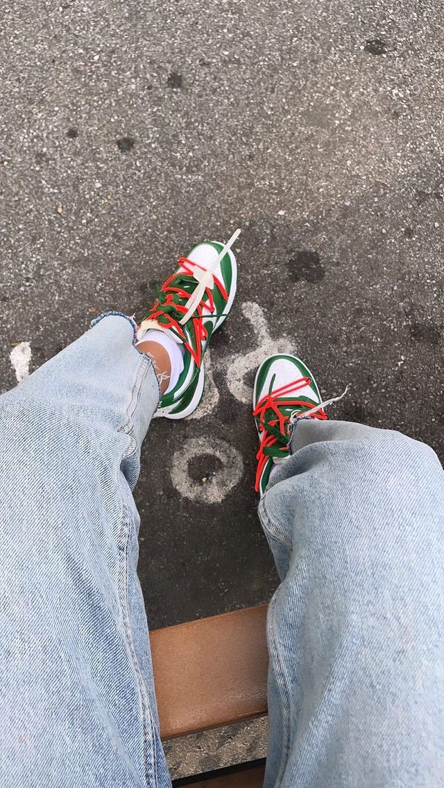 Nike Dunk Low Off-White Pine Green