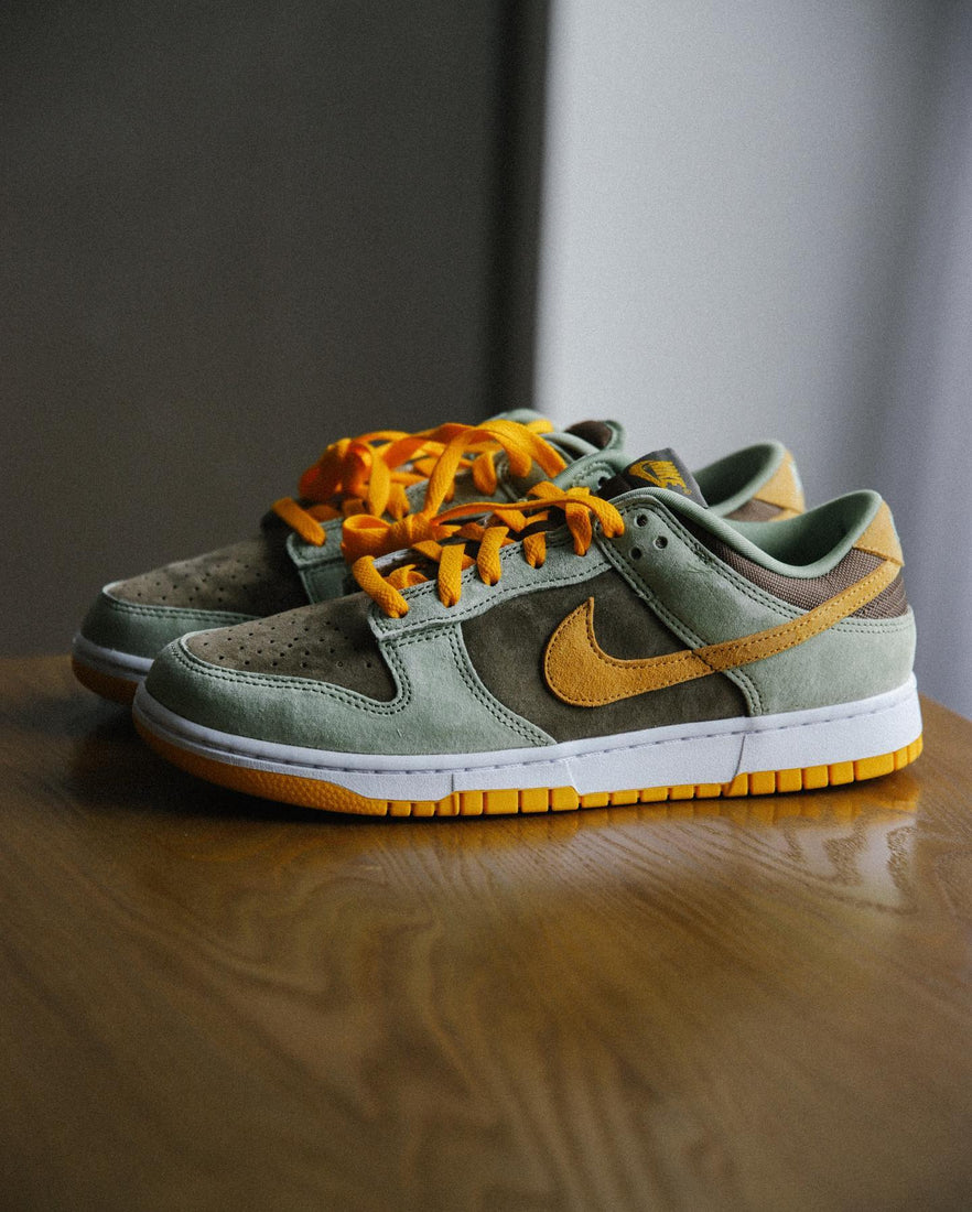 Nike Dunk Low Oliv Braun Orange