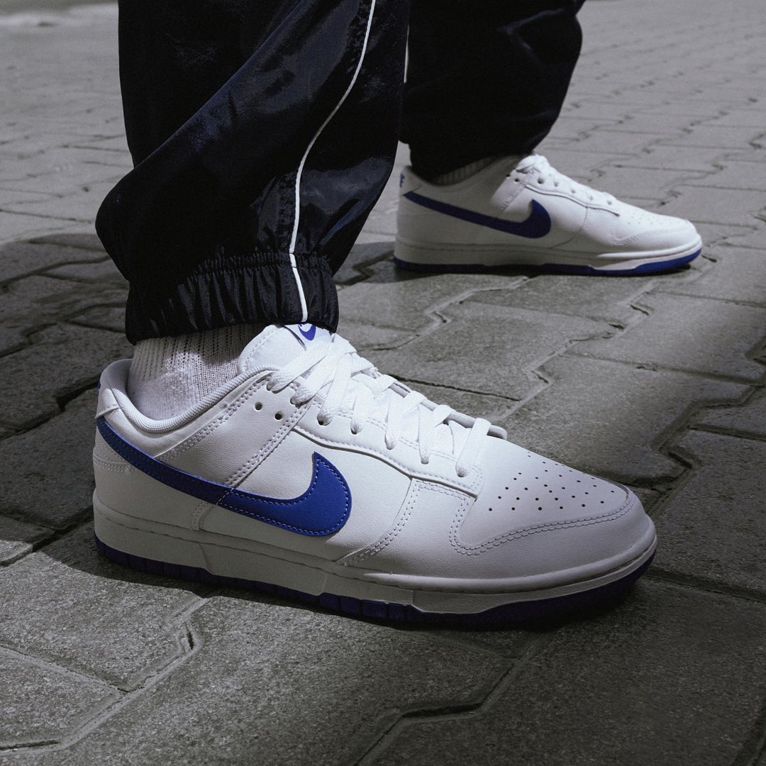 Nike Dunk Low Retro Foto Blau