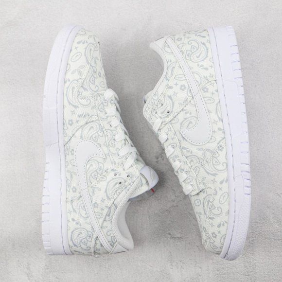 Nike Dunk Low Weiß Paisley