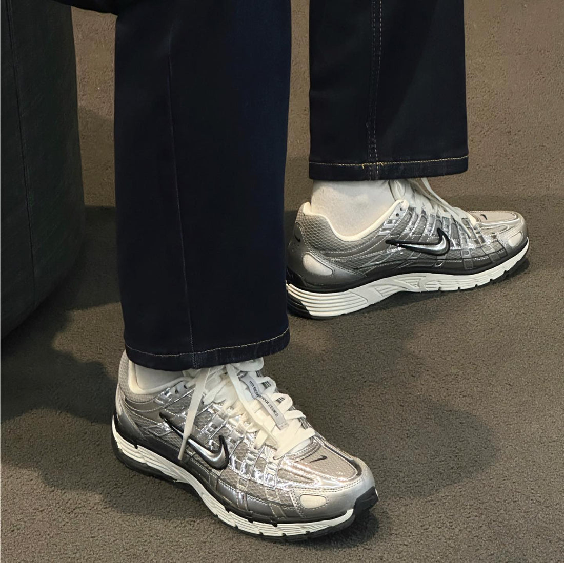 Nike P-6000 Metallic Silver