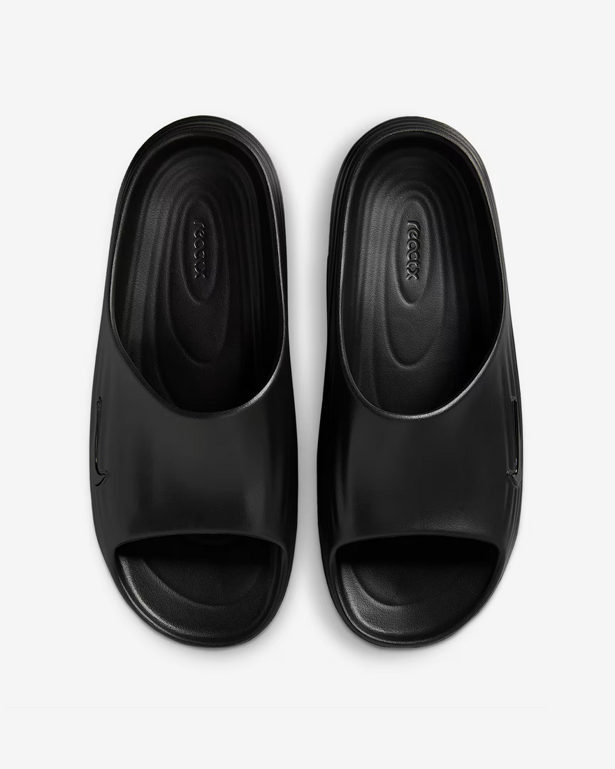 Nike ReactX Rejuven8 Slide Schwarz