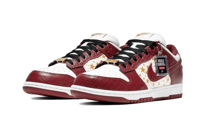 Nike SB Dunk Low Supreme Stars Barkroot Braun