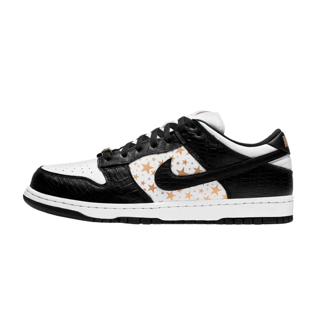Nike SB Dunk Low Supreme Stars Schwarz
