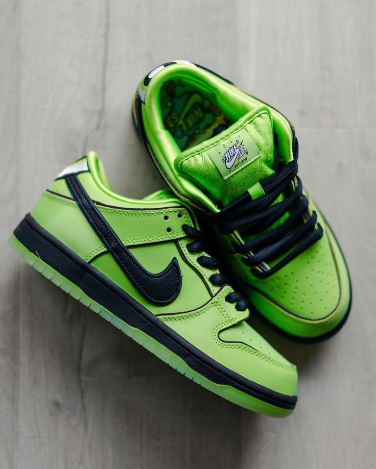 Nike SB Dunk Low Die Powerpuff Girls Buttercup